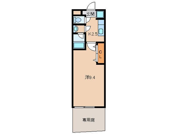 ティエラ ハウス 西小二里の物件間取画像